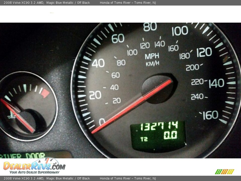 2008 Volvo XC90 3.2 AWD Magic Blue Metallic / Off Black Photo #29
