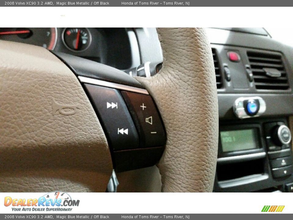 2008 Volvo XC90 3.2 AWD Magic Blue Metallic / Off Black Photo #30