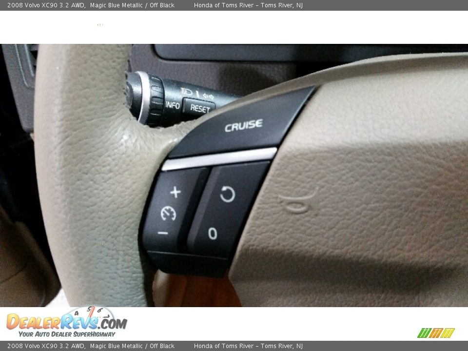 2008 Volvo XC90 3.2 AWD Magic Blue Metallic / Off Black Photo #31