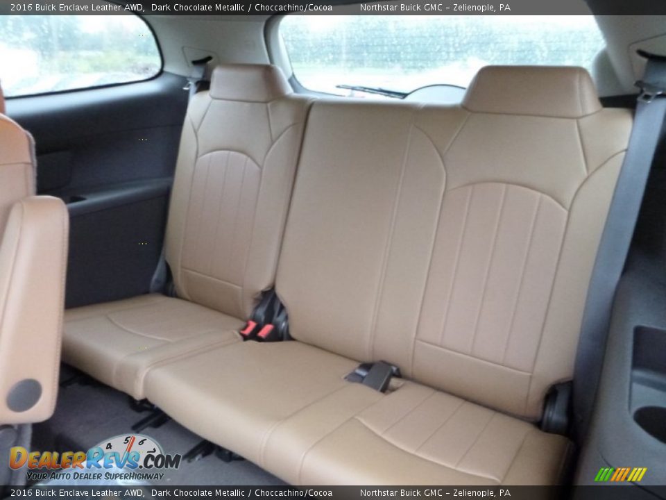 Rear Seat of 2016 Buick Enclave Leather AWD Photo #5