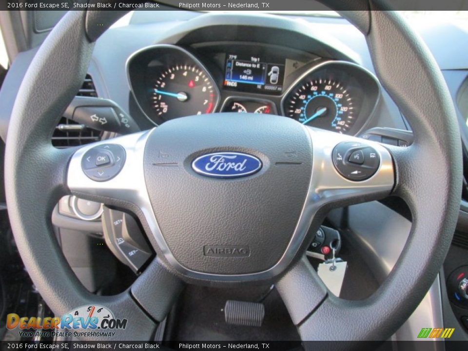2016 Ford Escape SE Steering Wheel Photo #28