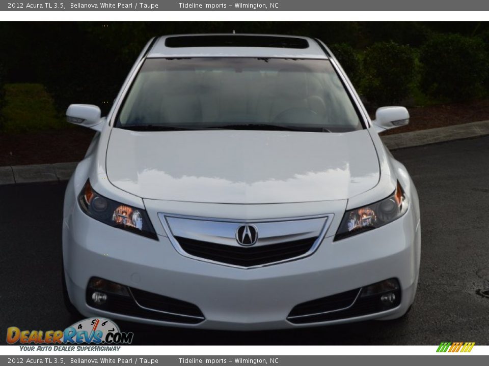 2012 Acura TL 3.5 Bellanova White Pearl / Taupe Photo #23