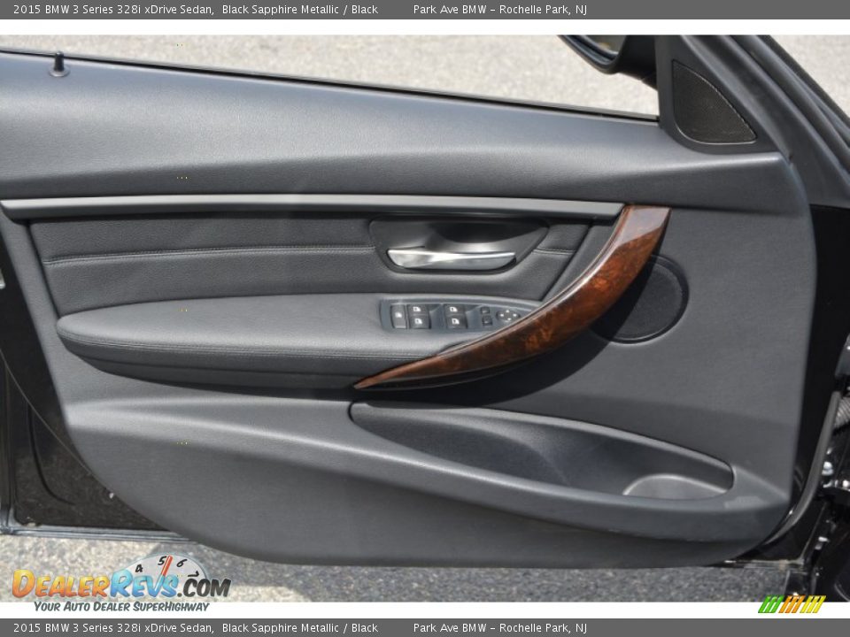 2015 BMW 3 Series 328i xDrive Sedan Black Sapphire Metallic / Black Photo #8