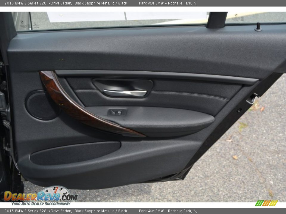 2015 BMW 3 Series 328i xDrive Sedan Black Sapphire Metallic / Black Photo #24