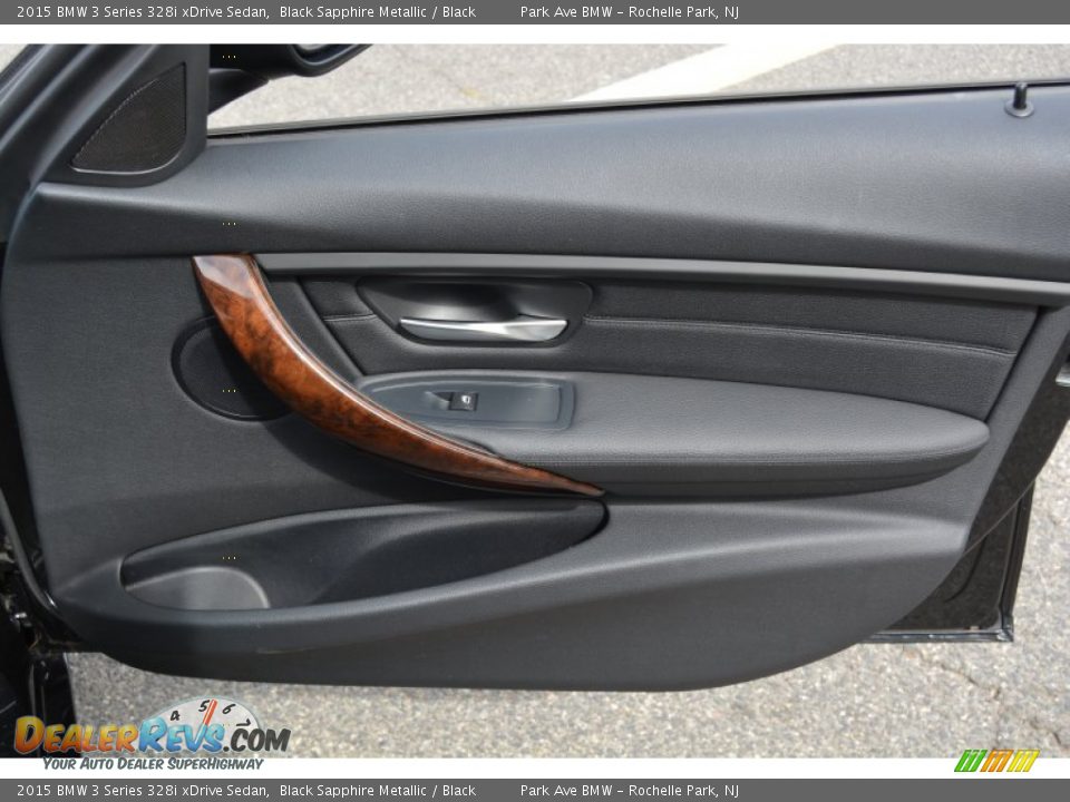 2015 BMW 3 Series 328i xDrive Sedan Black Sapphire Metallic / Black Photo #26