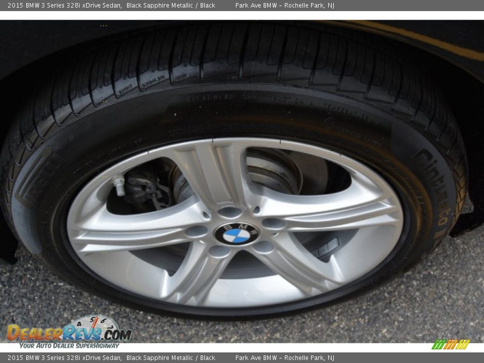 2015 BMW 3 Series 328i xDrive Sedan Black Sapphire Metallic / Black Photo #33