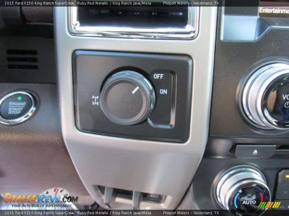 Controls of 2015 Ford F150 King Ranch SuperCrew Photo #29