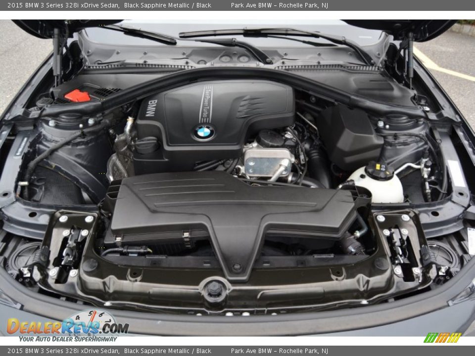 2015 BMW 3 Series 328i xDrive Sedan Black Sapphire Metallic / Black Photo #31
