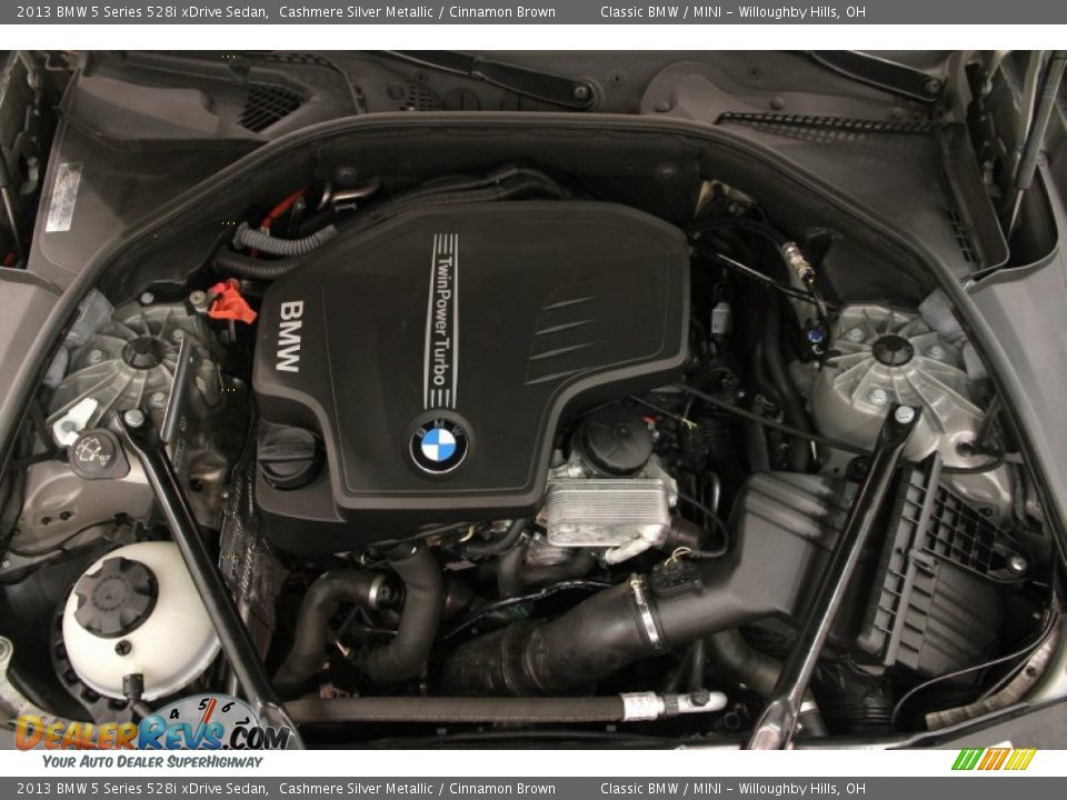 2013 BMW 5 Series 528i xDrive Sedan 2.0 Liter DI TwinPower Turbocharged DOHC 16-Valve VVT 4 Cylinder Engine Photo #20
