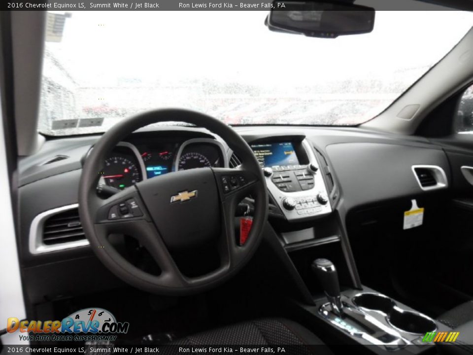2016 Chevrolet Equinox LS Summit White / Jet Black Photo #14