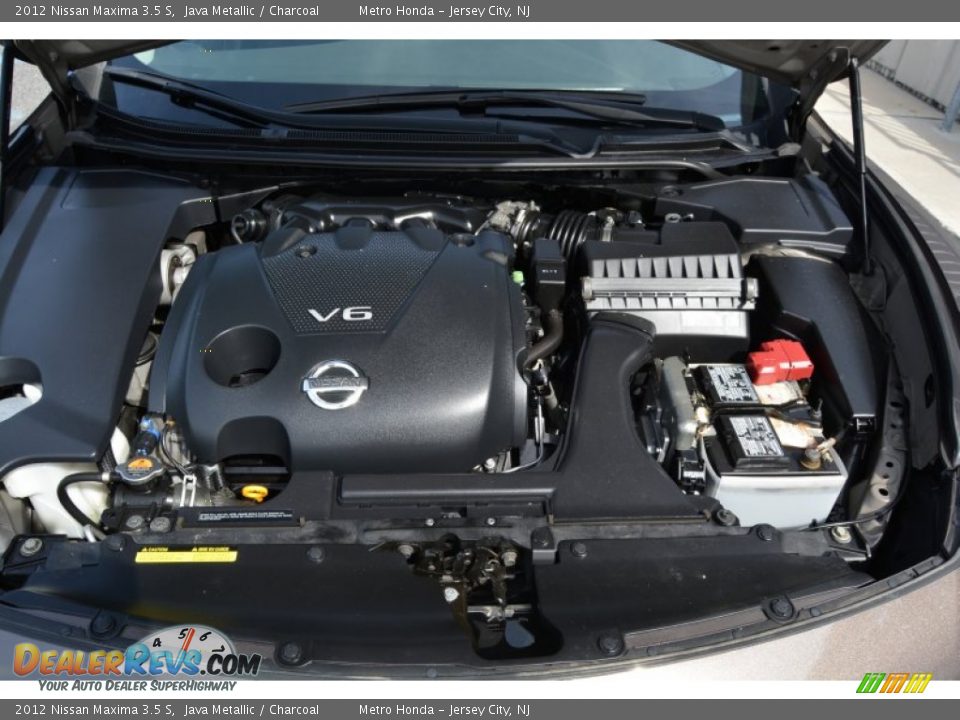 2012 Nissan Maxima 3.5 S Java Metallic / Charcoal Photo #25