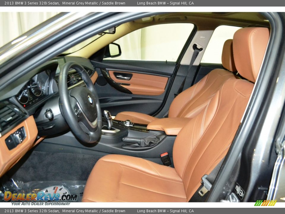 Front Seat of 2013 BMW 3 Series 328i Sedan Photo #13