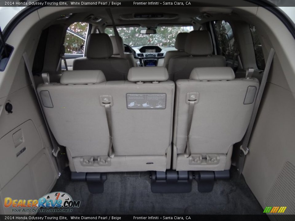 2014 Honda Odyssey Touring Elite Trunk Photo #27