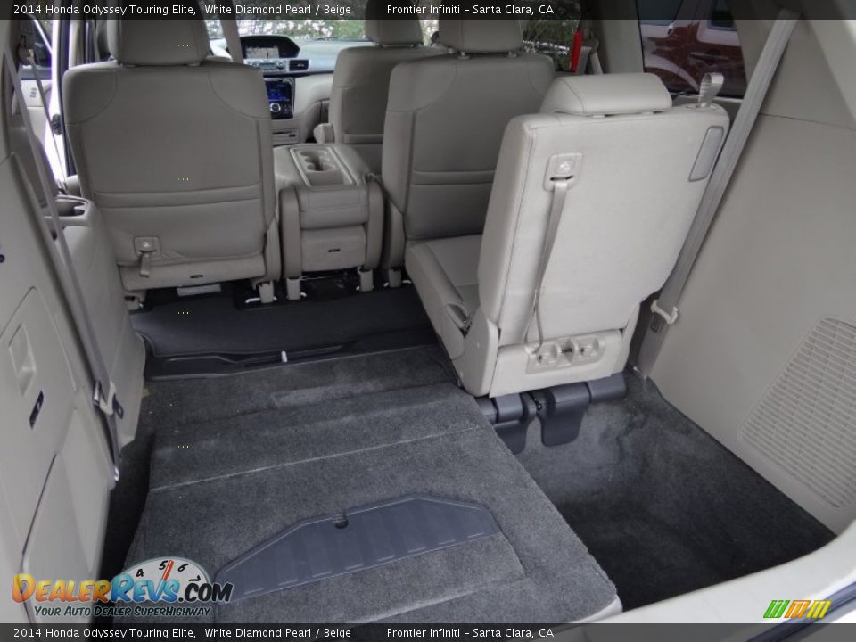 2014 Honda Odyssey Touring Elite Trunk Photo #32