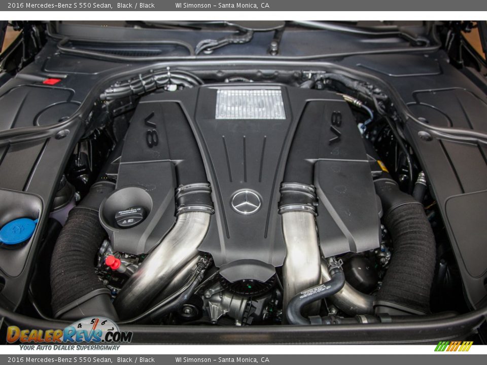 2016 Mercedes-Benz S 550 Sedan 4.7 Liter biturbo DI DOHC 32-Valve VVT V8 Engine Photo #9