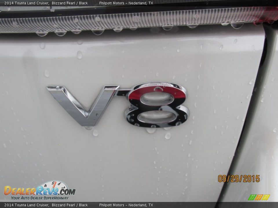 2014 Toyota Land Cruiser Blizzard Pearl / Black Photo #15