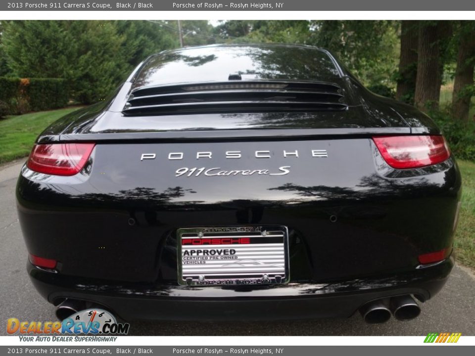 2013 Porsche 911 Carrera S Coupe Black / Black Photo #9