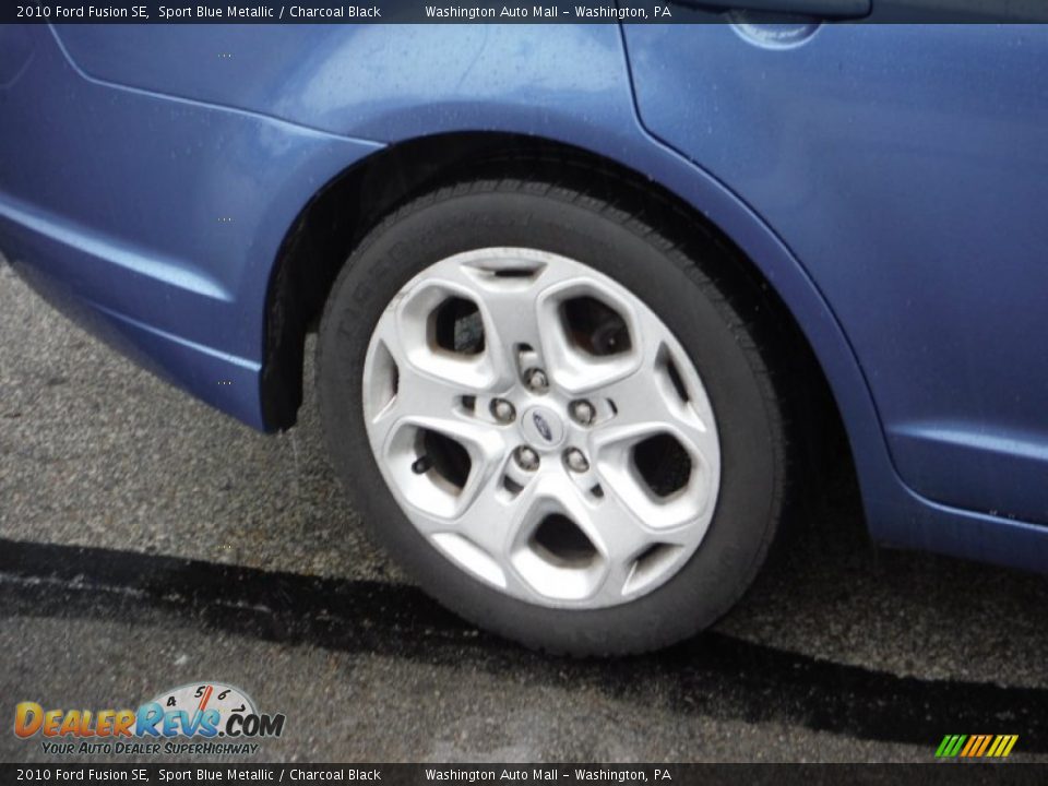 2010 Ford Fusion SE Sport Blue Metallic / Charcoal Black Photo #3
