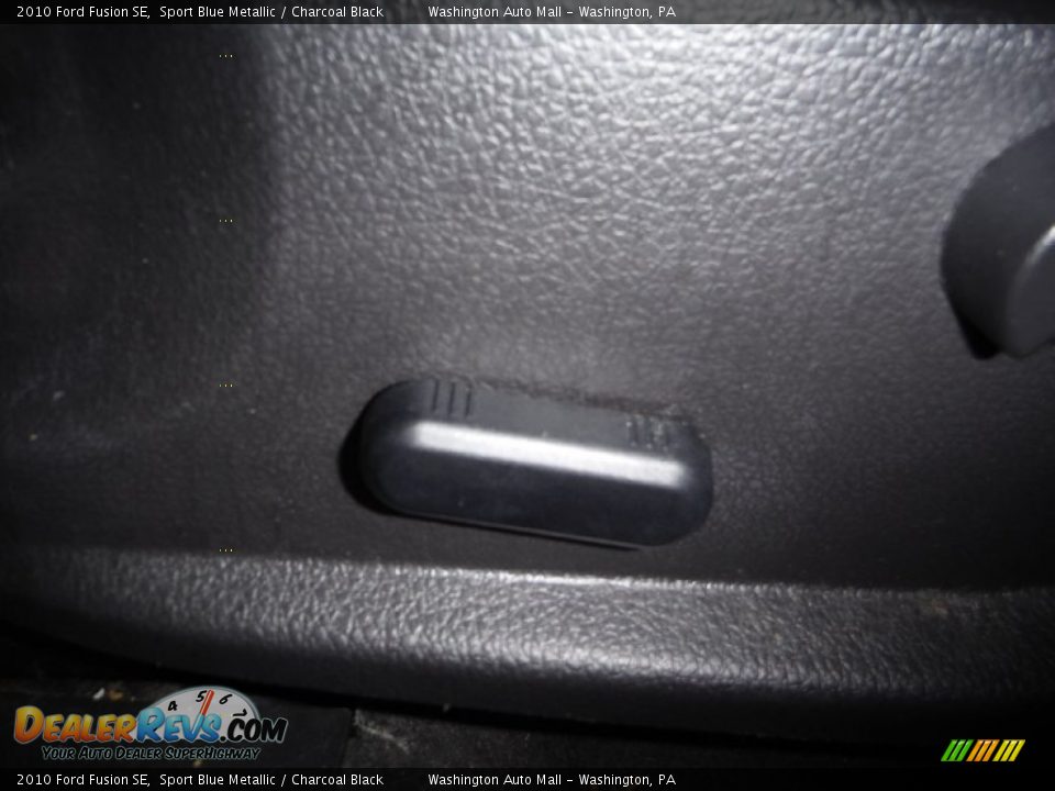 2010 Ford Fusion SE Sport Blue Metallic / Charcoal Black Photo #13
