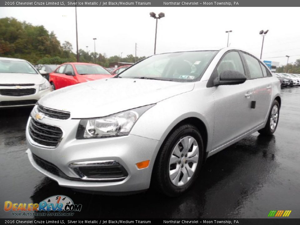 2016 Chevrolet Cruze Limited LS Silver Ice Metallic / Jet Black/Medium Titanium Photo #1