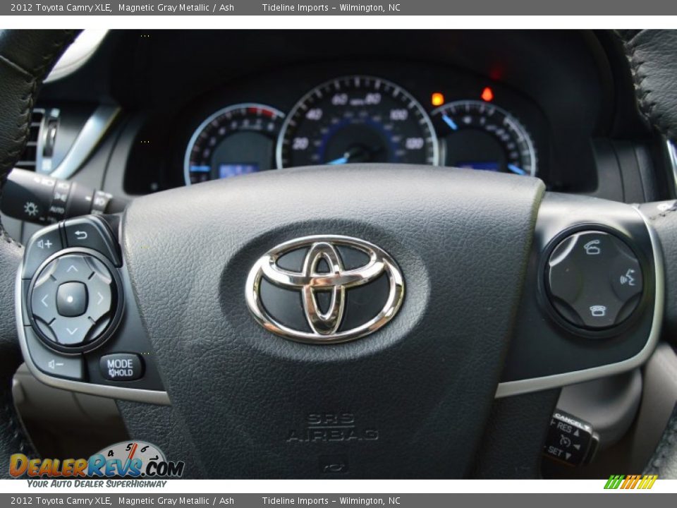 2012 Toyota Camry XLE Magnetic Gray Metallic / Ash Photo #9
