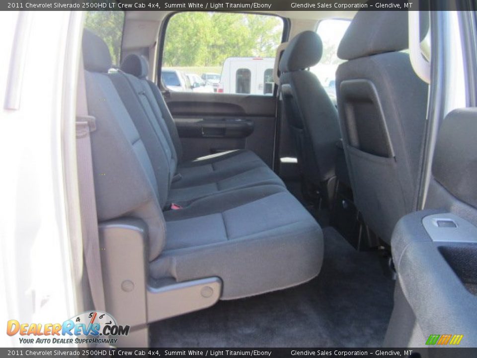 2011 Chevrolet Silverado 2500HD LT Crew Cab 4x4 Summit White / Light Titanium/Ebony Photo #19