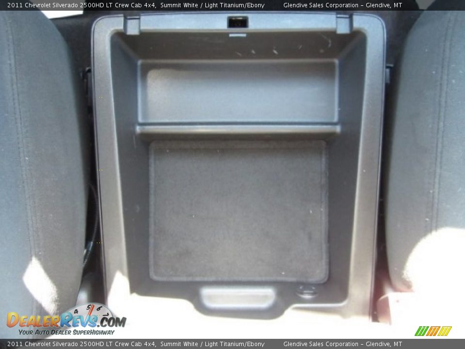 2011 Chevrolet Silverado 2500HD LT Crew Cab 4x4 Summit White / Light Titanium/Ebony Photo #25