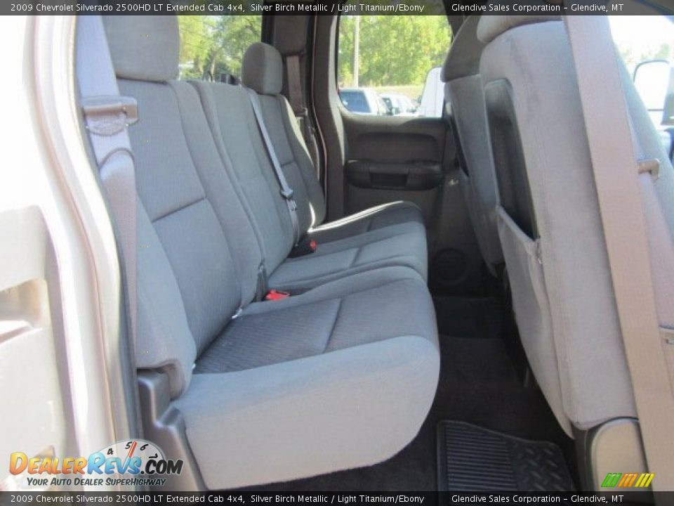 2009 Chevrolet Silverado 2500HD LT Extended Cab 4x4 Silver Birch Metallic / Light Titanium/Ebony Photo #19