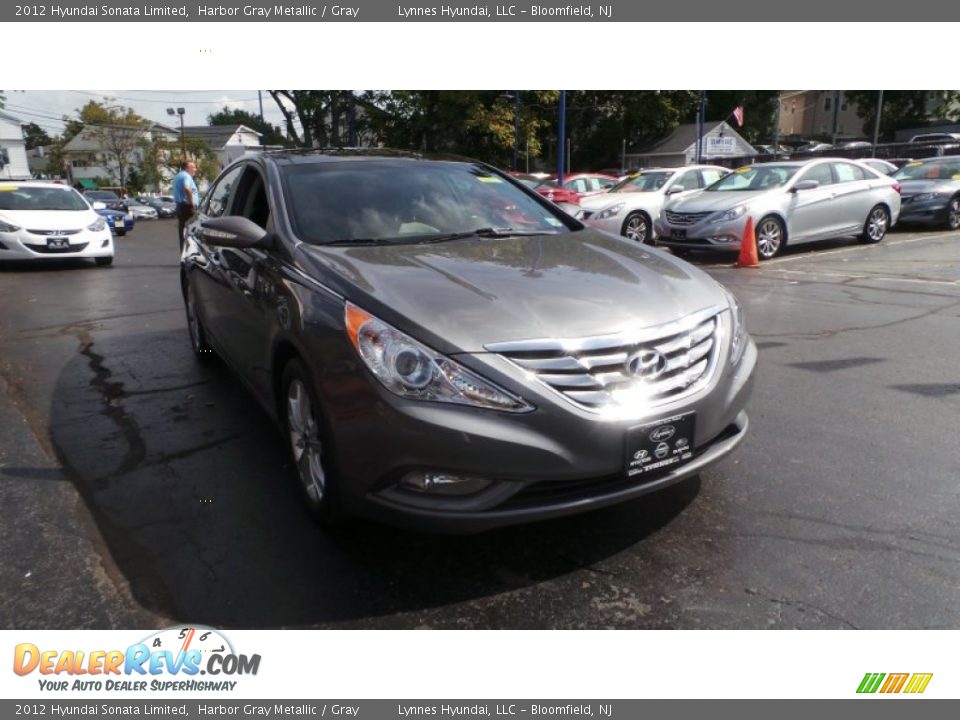 2012 Hyundai Sonata Limited Harbor Gray Metallic / Gray Photo #1