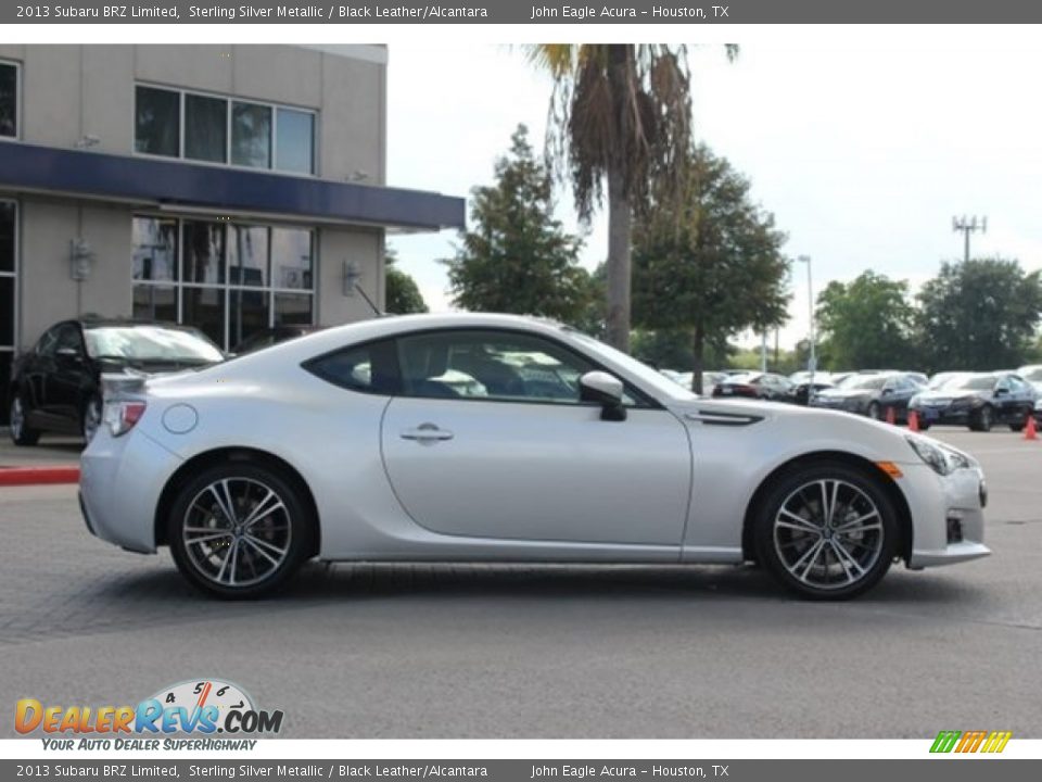 2013 Subaru BRZ Limited Sterling Silver Metallic / Black Leather/Alcantara Photo #4