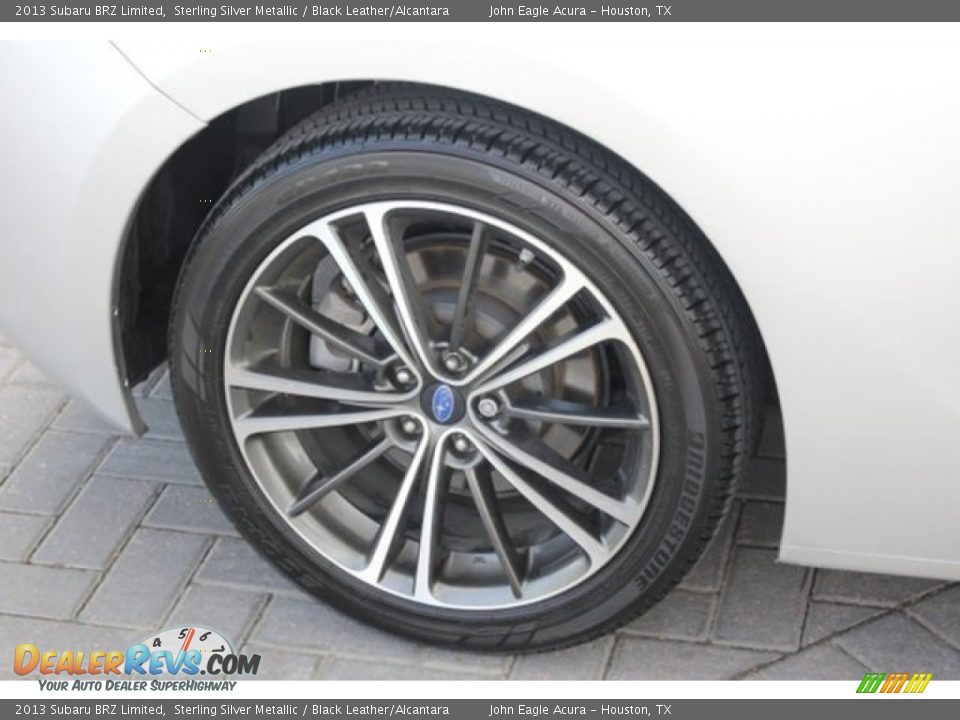 2013 Subaru BRZ Limited Sterling Silver Metallic / Black Leather/Alcantara Photo #11