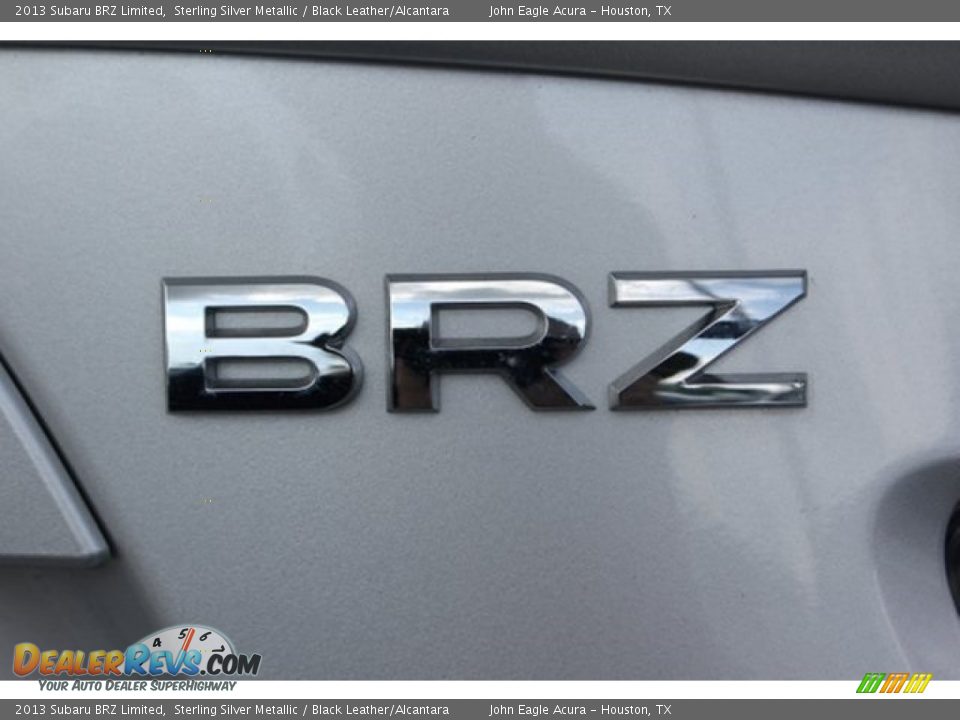 2013 Subaru BRZ Limited Sterling Silver Metallic / Black Leather/Alcantara Photo #18