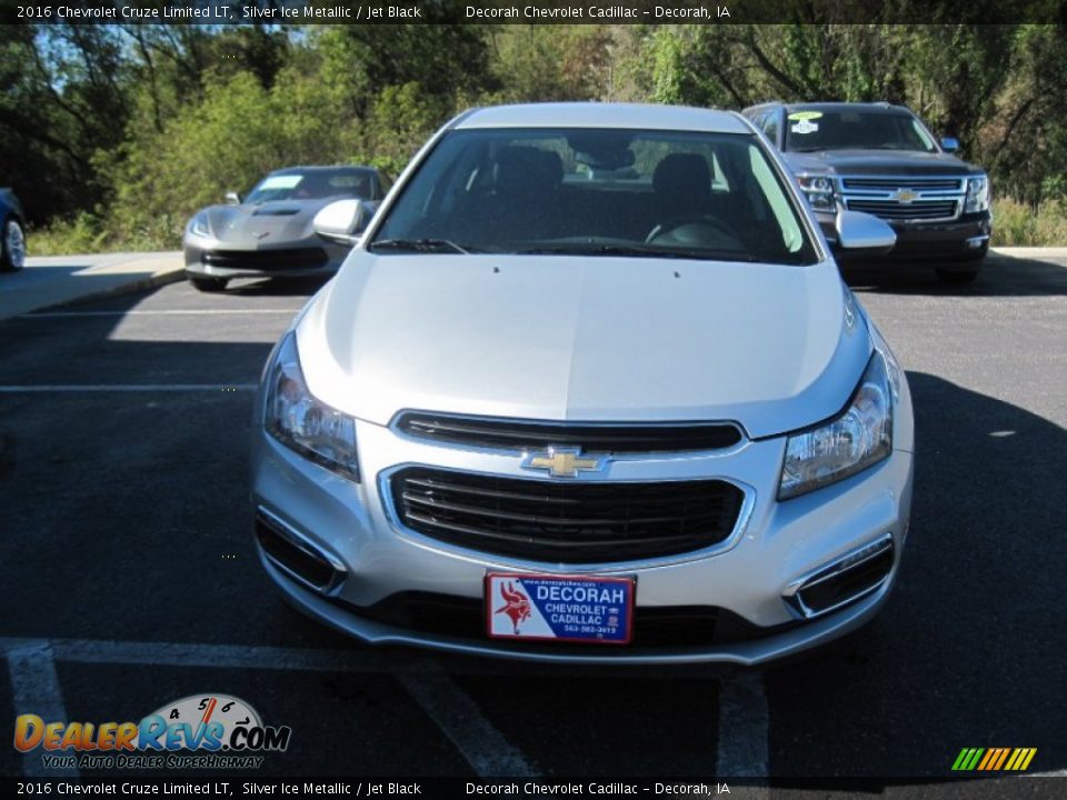 2016 Chevrolet Cruze Limited LT Silver Ice Metallic / Jet Black Photo #2
