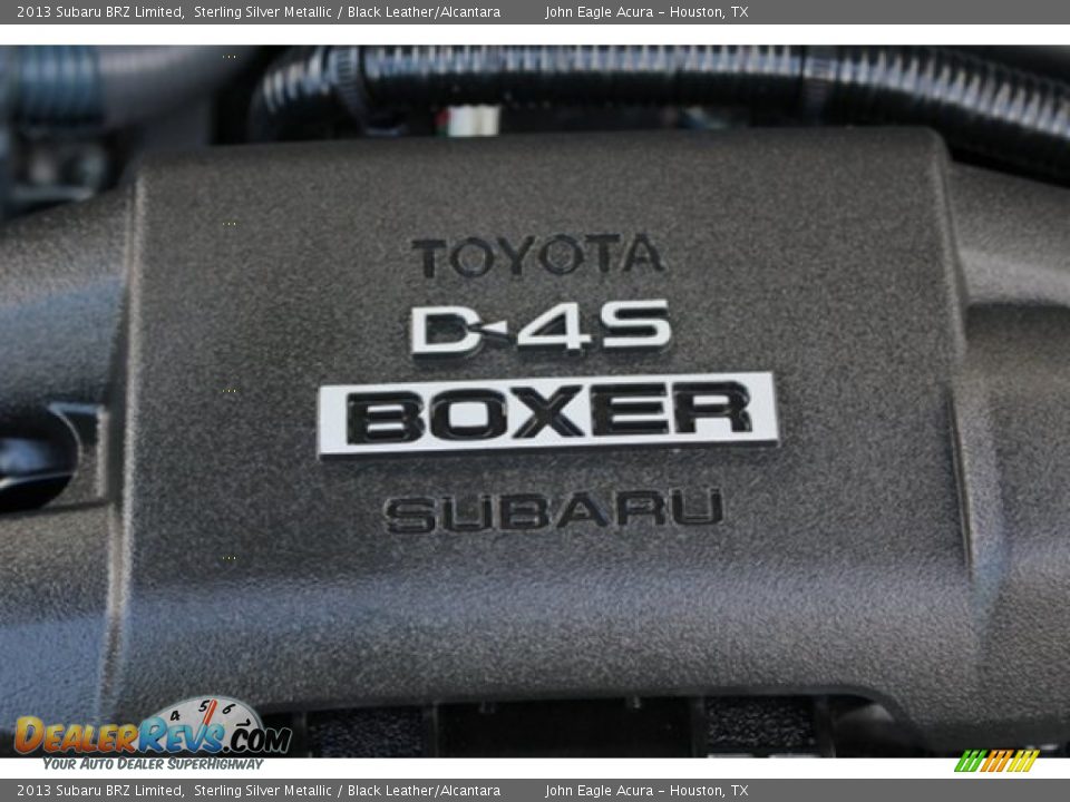 2013 Subaru BRZ Limited Sterling Silver Metallic / Black Leather/Alcantara Photo #22