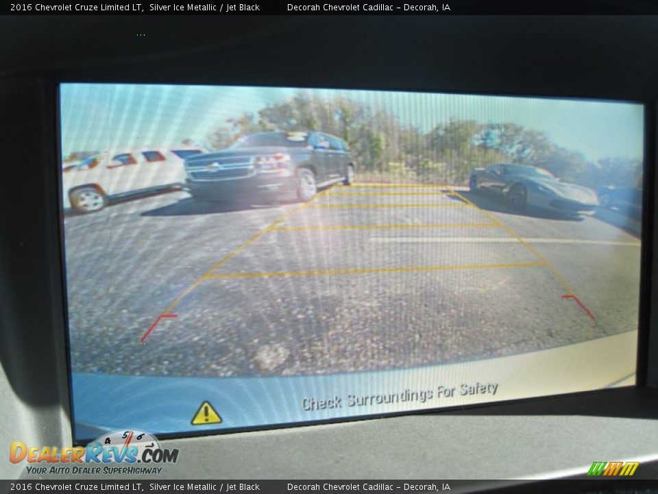 2016 Chevrolet Cruze Limited LT Silver Ice Metallic / Jet Black Photo #26