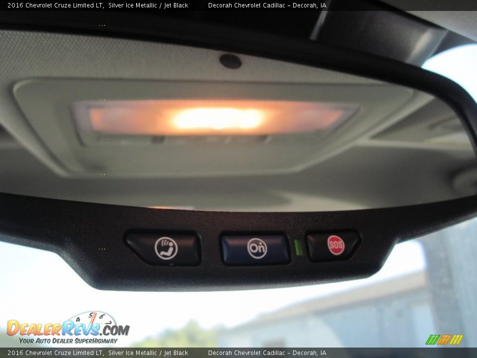 2016 Chevrolet Cruze Limited LT Silver Ice Metallic / Jet Black Photo #31