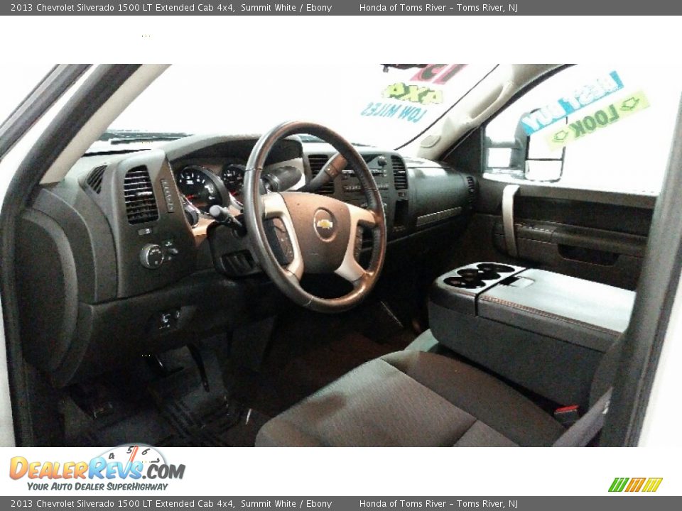 2013 Chevrolet Silverado 1500 LT Extended Cab 4x4 Summit White / Ebony Photo #25