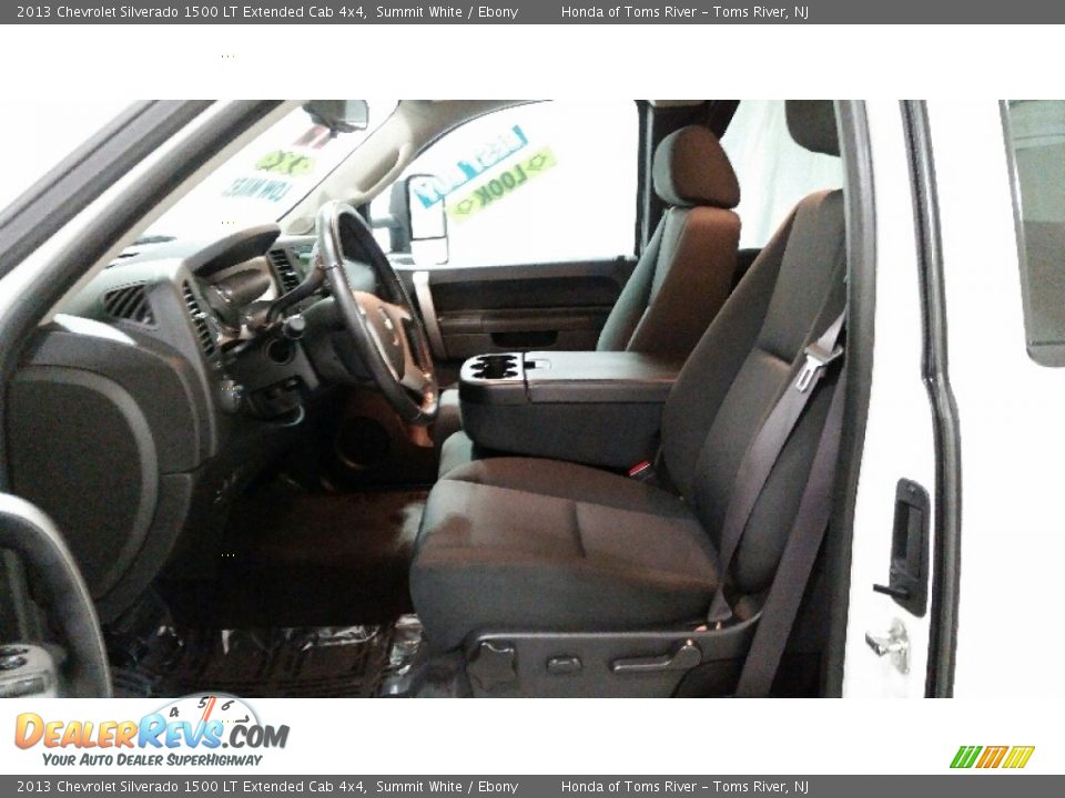 2013 Chevrolet Silverado 1500 LT Extended Cab 4x4 Summit White / Ebony Photo #27