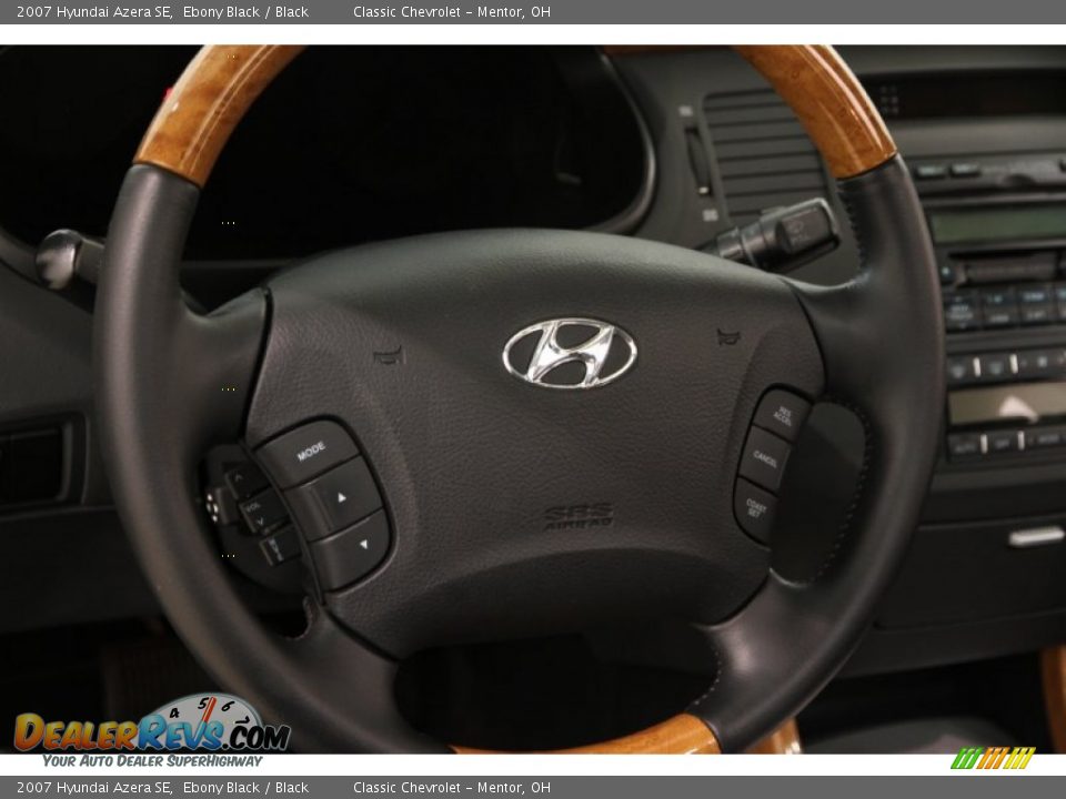 2007 Hyundai Azera SE Steering Wheel Photo #6