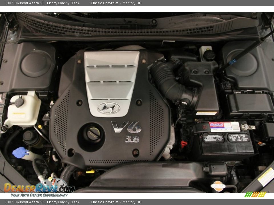 2007 Hyundai Azera SE 3.8 Liter DOHC 24-Valve CVVT V6 Engine Photo #16