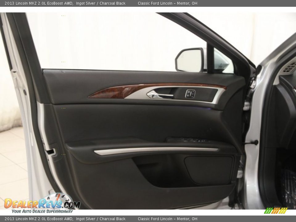 2013 Lincoln MKZ 2.0L EcoBoost AWD Ingot Silver / Charcoal Black Photo #4