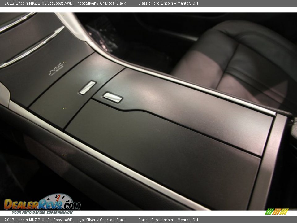 2013 Lincoln MKZ 2.0L EcoBoost AWD Ingot Silver / Charcoal Black Photo #12