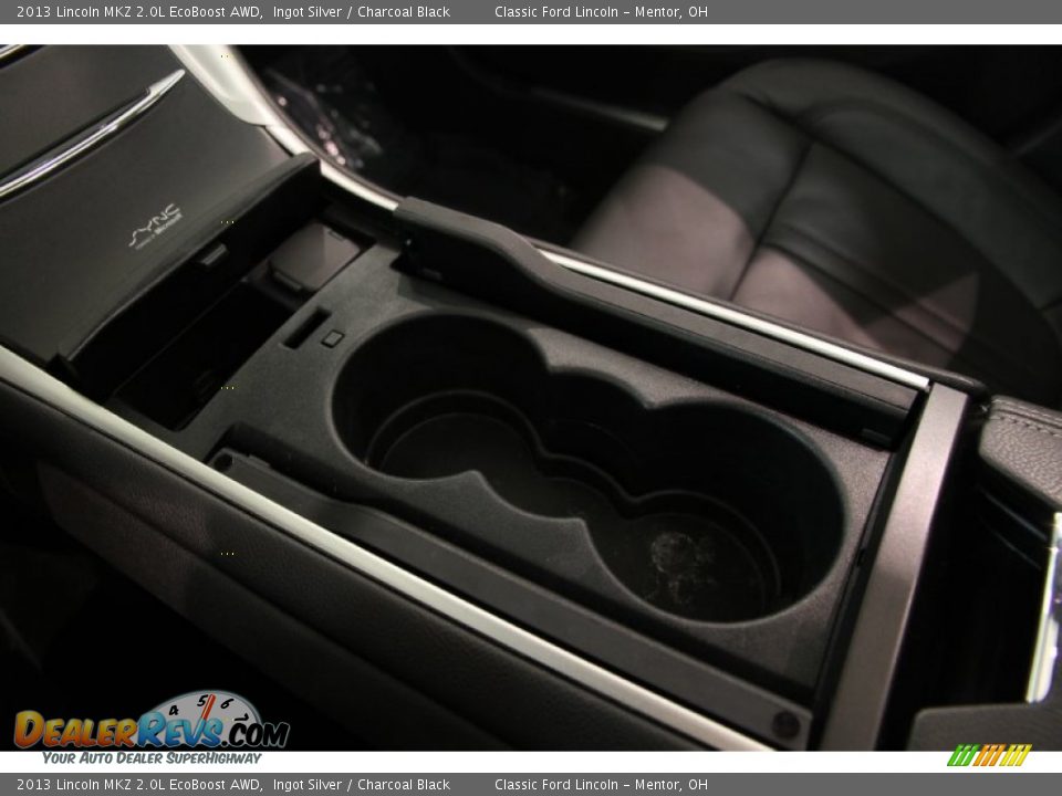 2013 Lincoln MKZ 2.0L EcoBoost AWD Ingot Silver / Charcoal Black Photo #13