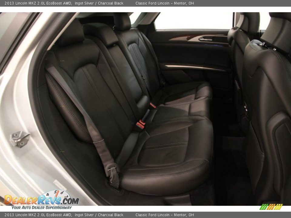 2013 Lincoln MKZ 2.0L EcoBoost AWD Ingot Silver / Charcoal Black Photo #15
