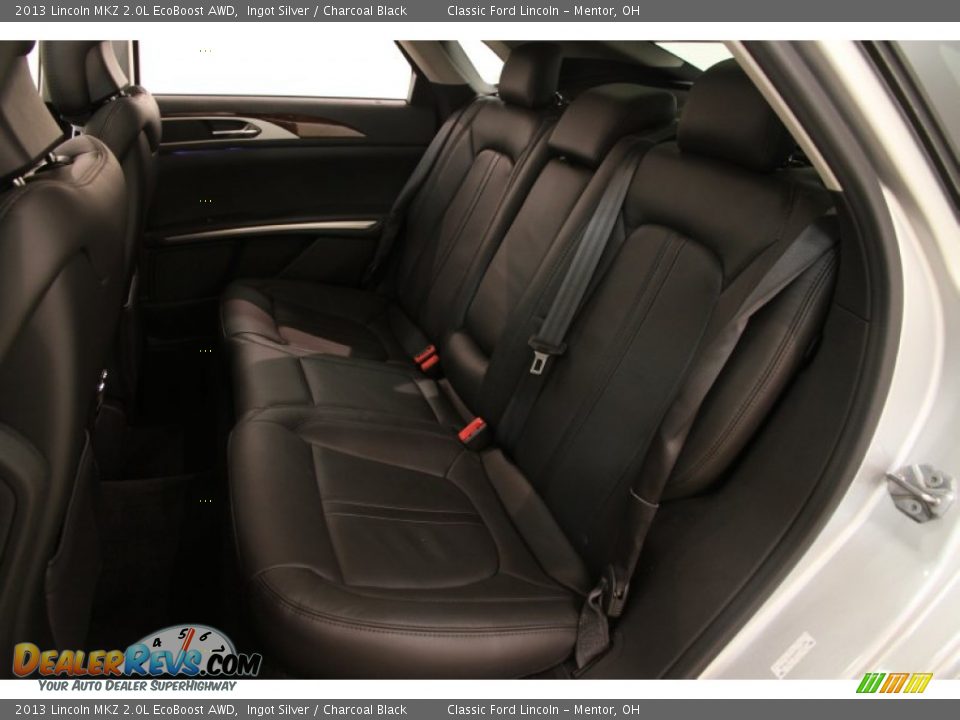 2013 Lincoln MKZ 2.0L EcoBoost AWD Ingot Silver / Charcoal Black Photo #16