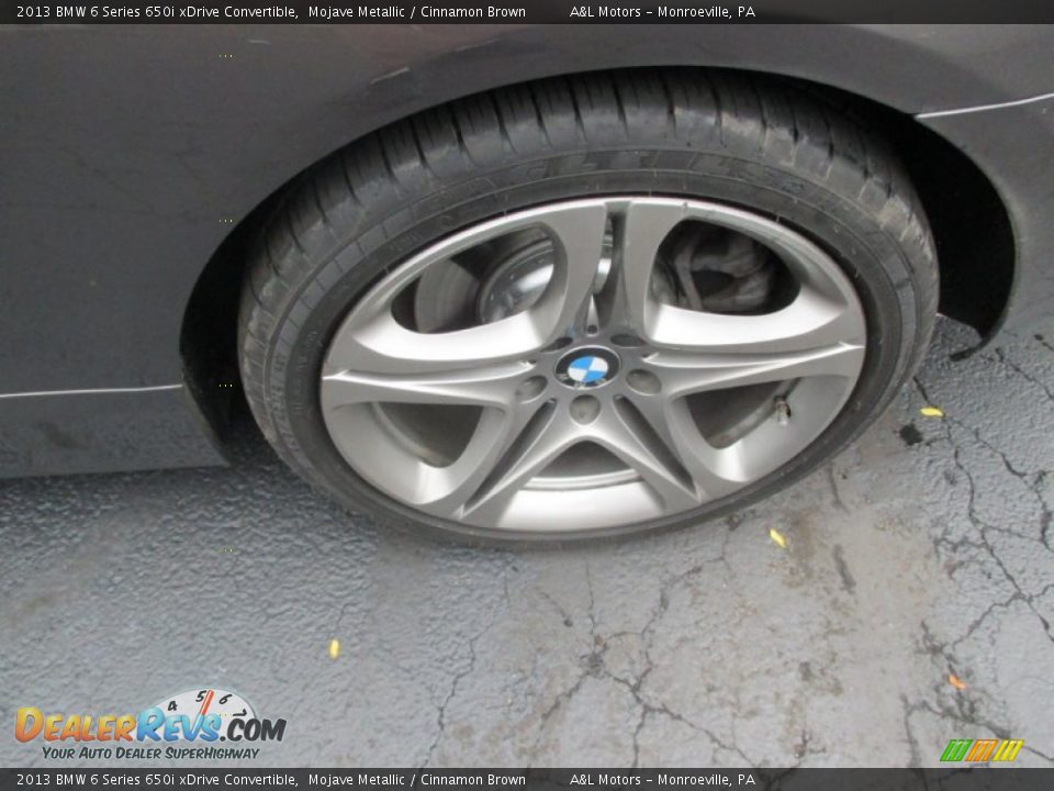 2013 BMW 6 Series 650i xDrive Convertible Wheel Photo #3