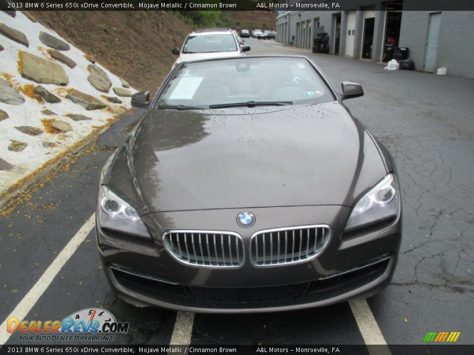2013 BMW 6 Series 650i xDrive Convertible Mojave Metallic / Cinnamon Brown Photo #8