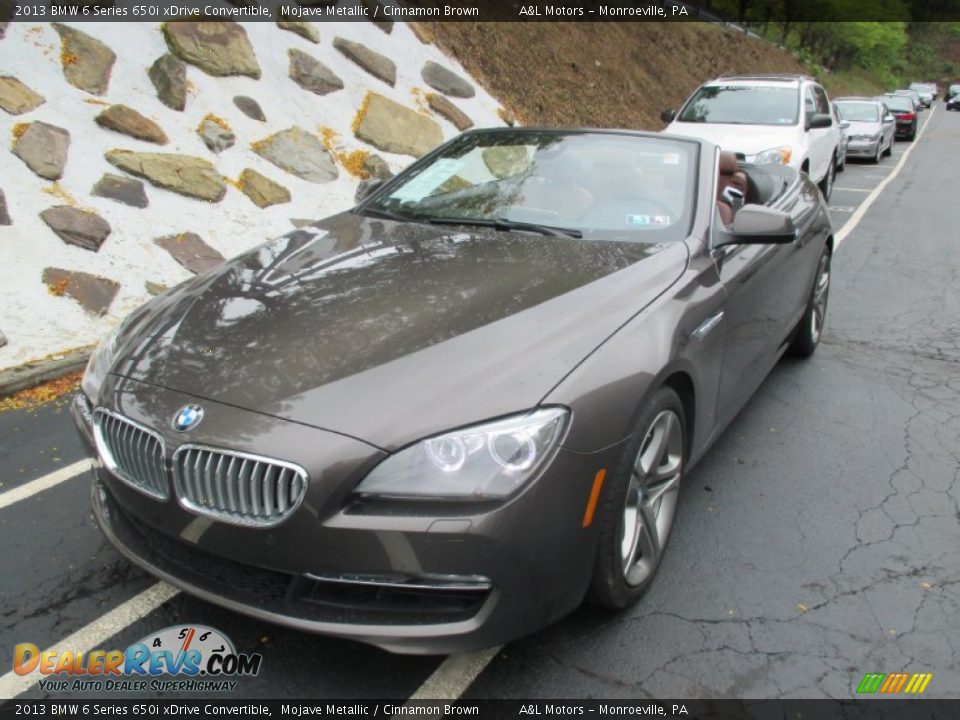 Front 3/4 View of 2013 BMW 6 Series 650i xDrive Convertible Photo #9