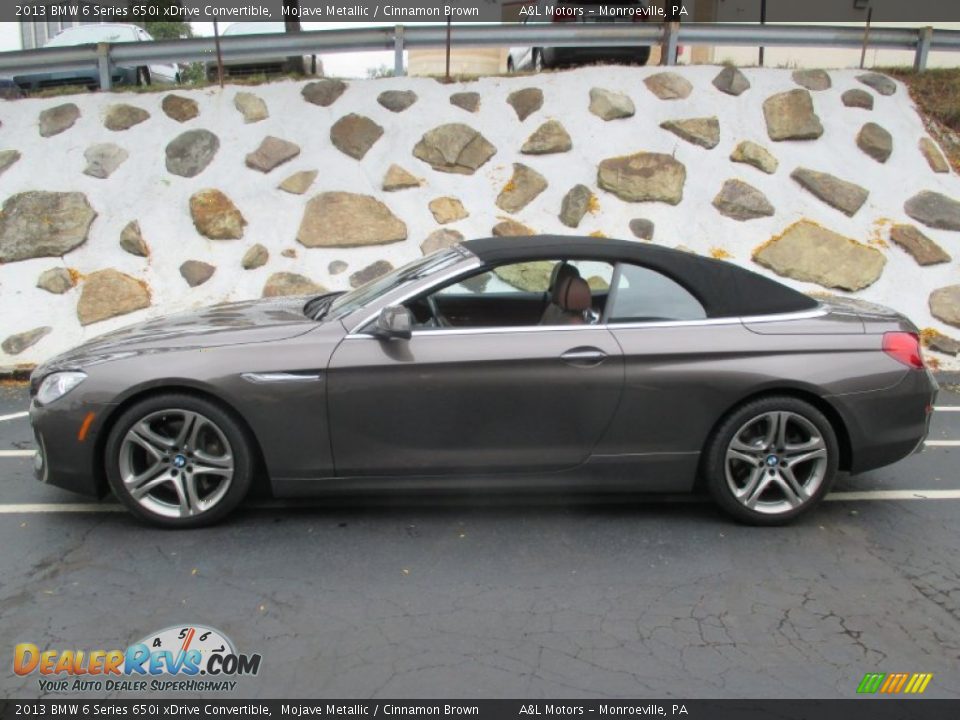 Mojave Metallic 2013 BMW 6 Series 650i xDrive Convertible Photo #11