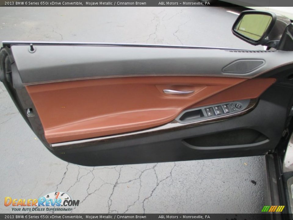 Door Panel of 2013 BMW 6 Series 650i xDrive Convertible Photo #12